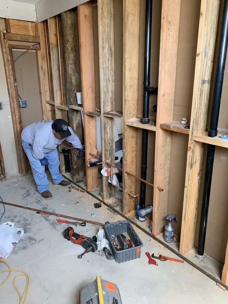 Commercial rough-in plumbing for Gas Line Repair in Glen Roy